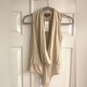 Bebe draped bodysuit